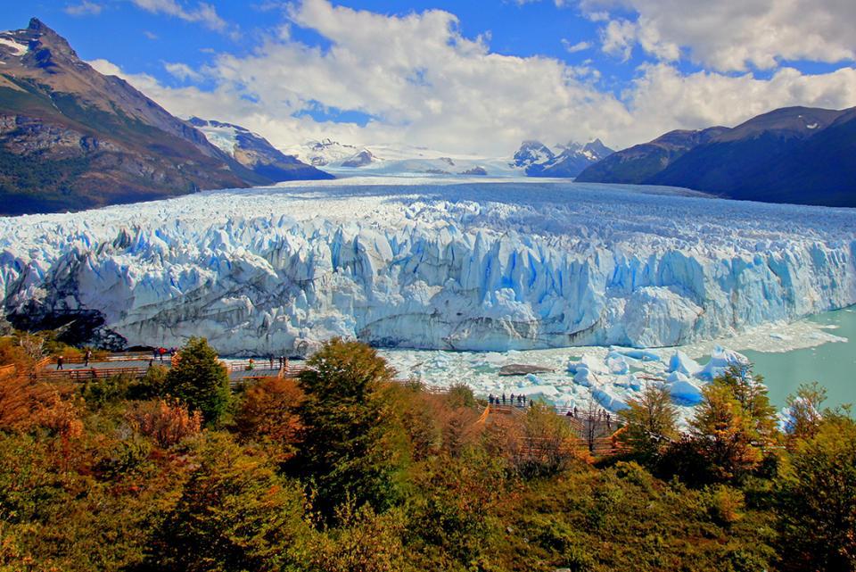 Granite spires and wild landscape of Patagonia.